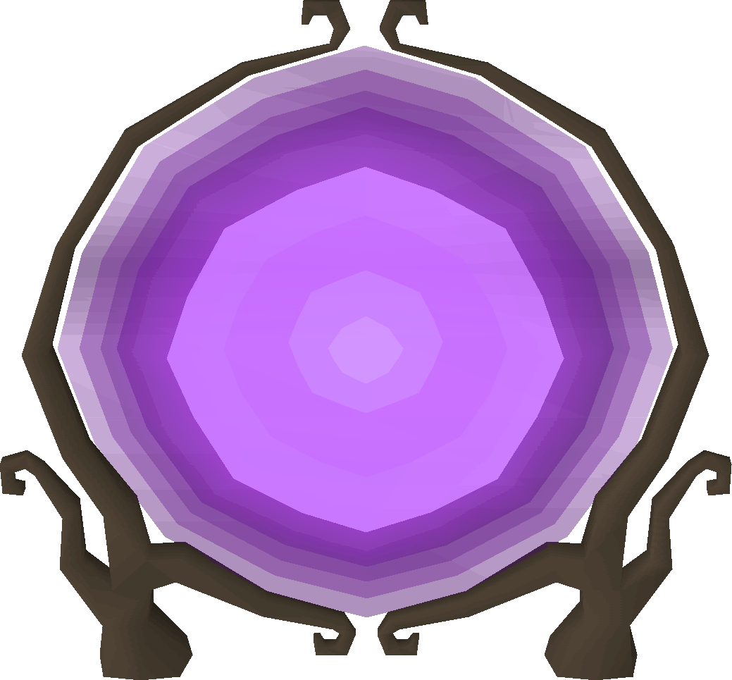 Exit Portal Built - Circle (1039x965), Png Download