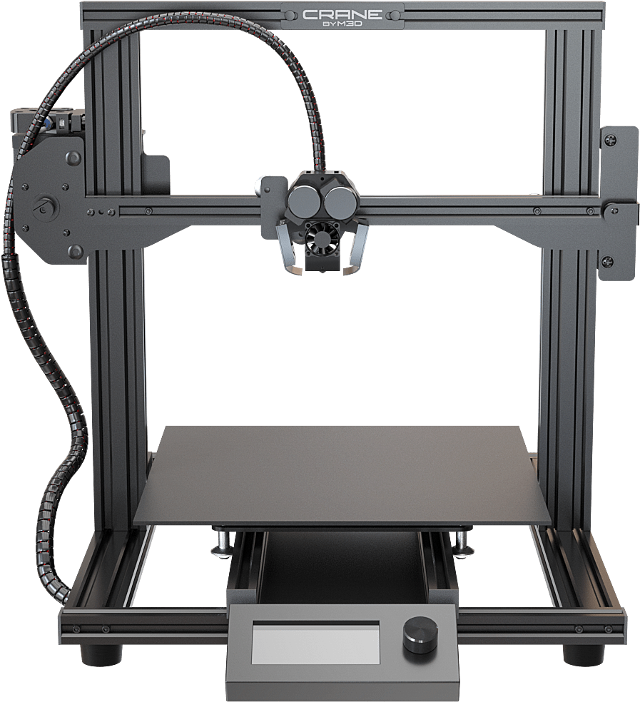 Crane Quad 3d Printer - Crane Dual M3d Printer (1400x1400), Png Download