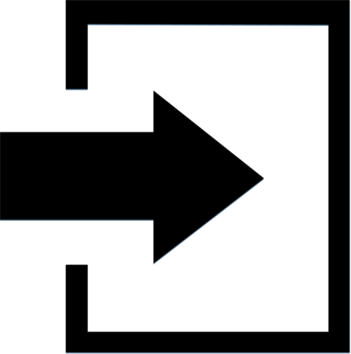 Exit,512x512 Icon - Tiny Red Arrows (511x516), Png Download