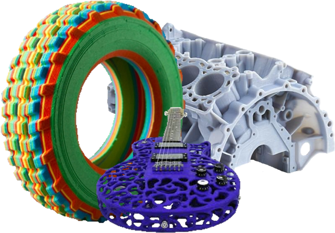 Some Our Service For Samples Using The 3d Printing - Selective Laser Sintering Parts (1133x802), Png Download