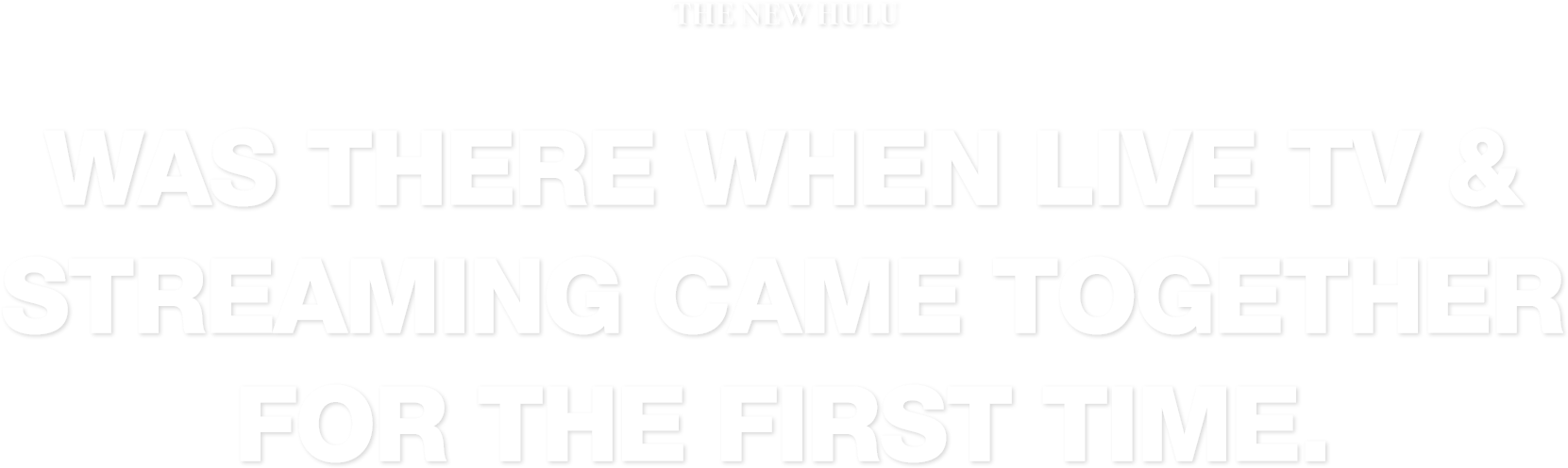 New Hulu Launch Campaign - Creative Director (2350x780), Png Download