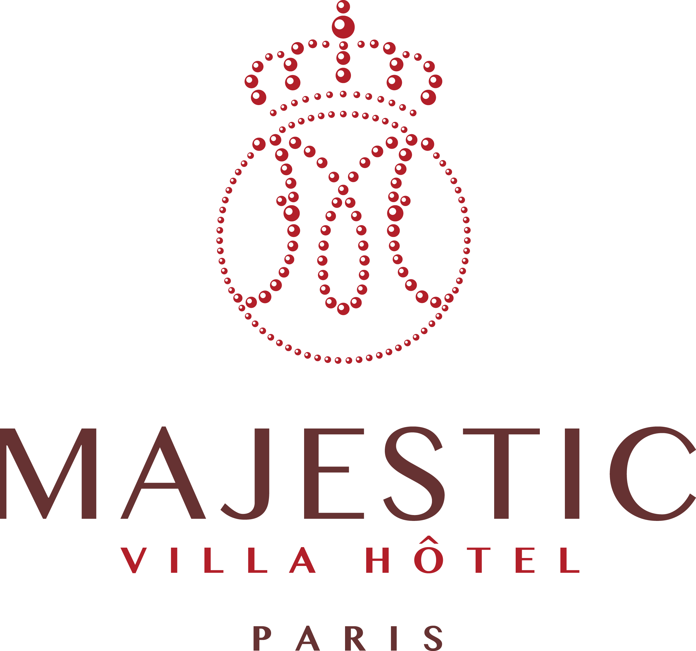 Hotel Logos Png Vector Black And White Library - Hotel Majestic Logo (2362x2212), Png Download