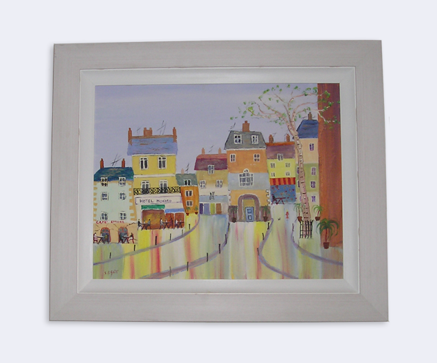 Hotel Monaco - Art (636x528), Png Download