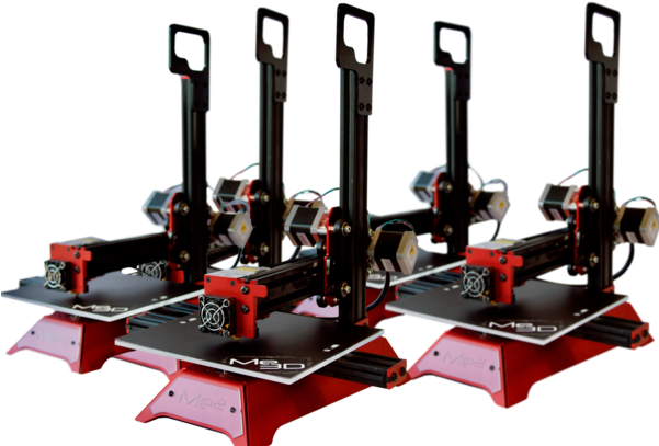 5 X Me2 3d Printers - Education (600x450), Png Download