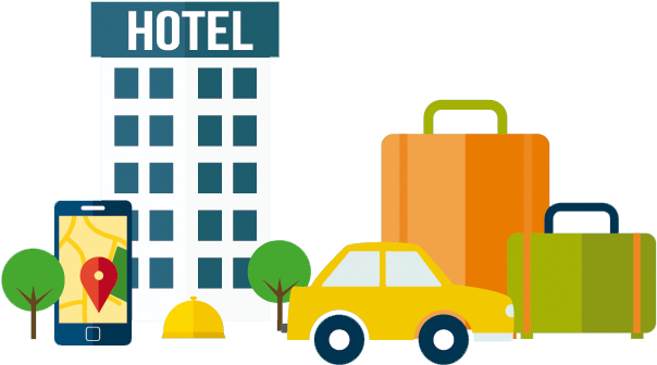 About Hotel Swagat - Reservacion De Hotel Png (633x367), Png Download