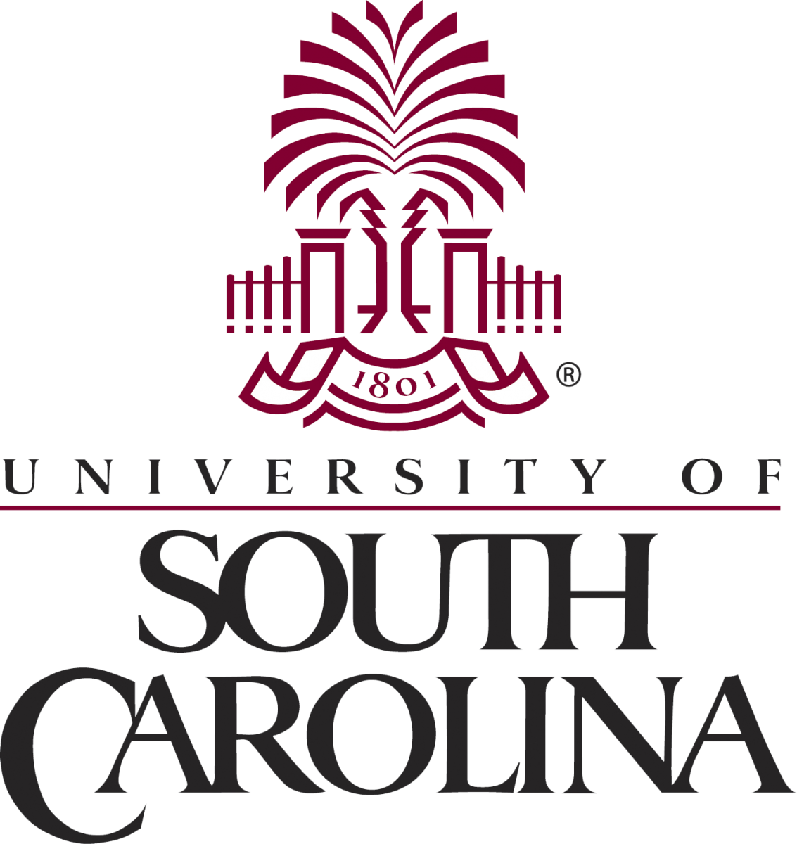 University Of South Carolina - University Of South Carolina White (1133x1200), Png Download