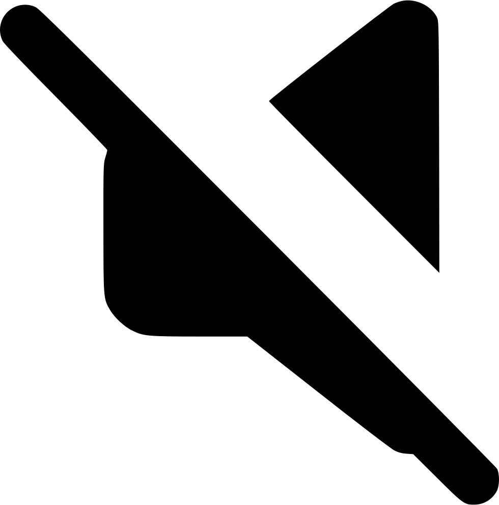 Volume Sound Music Off Radio Svg Png - Music (980x990), Png Download