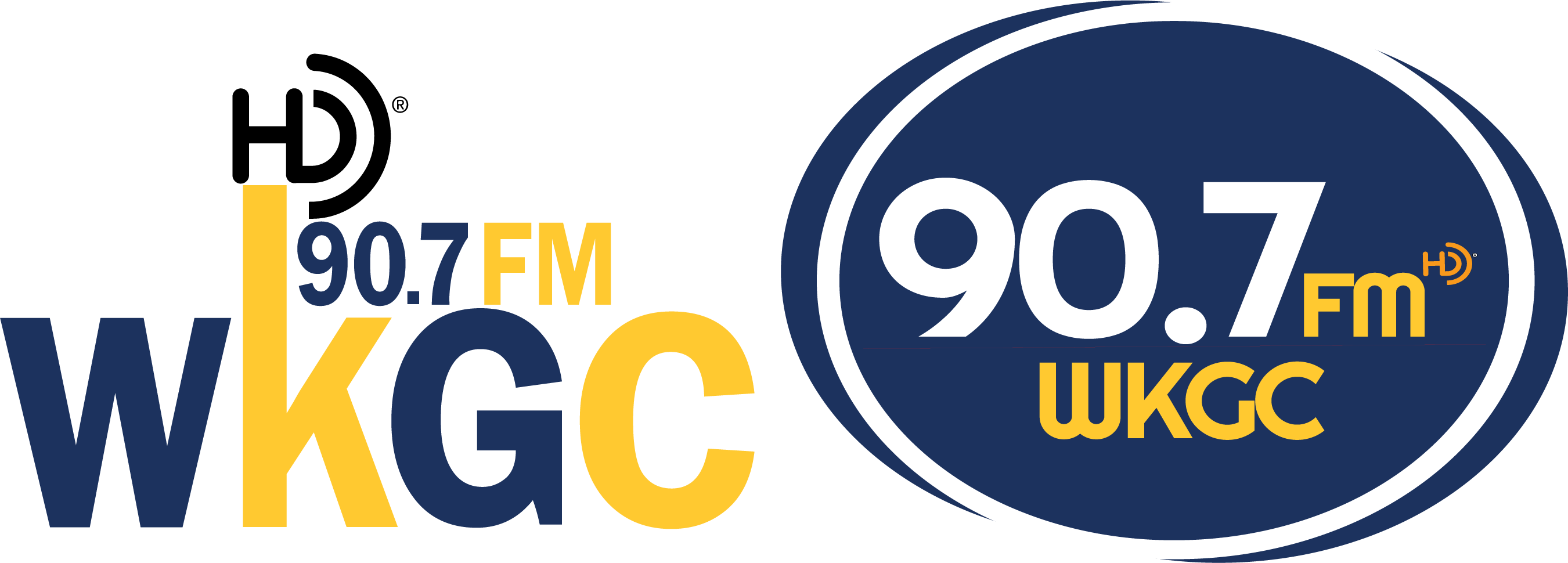 Wkgc Public Radio - Wkgc-fm (2701x970), Png Download