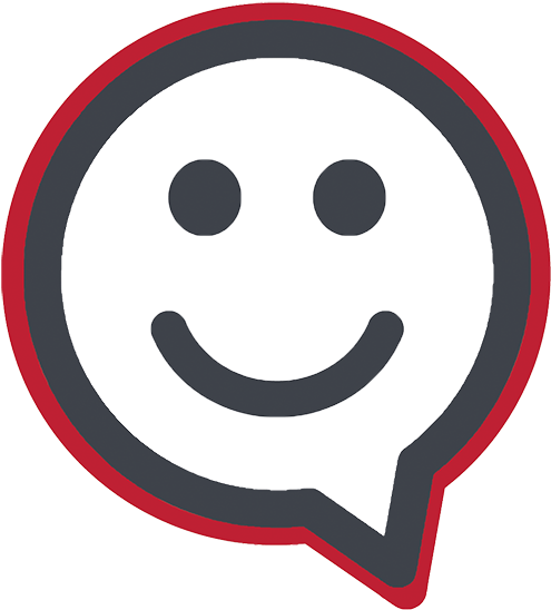 Smiley Face Inside Of A Speech Bubble - Font Awesome Smile (509x578), Png Download