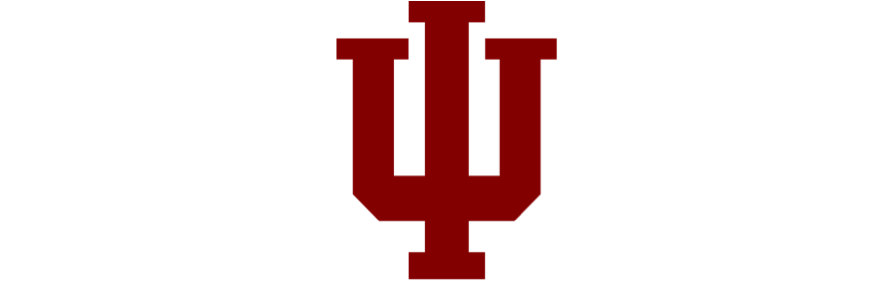 Indiana University - Indiana University Logo Small (883x281), Png Download