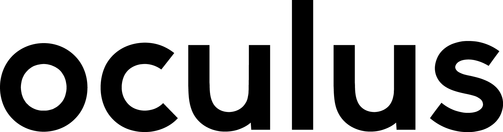 Oculus Logo [vr] - Oculus Rift Icon Png (1682x441), Png Download