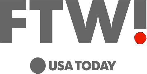 For The Win - Usa Today For The Win Logo (513x259), Png Download