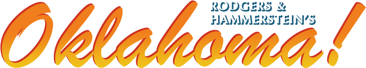 Oklahoma - Rodgers & Hammersteins Oklahoma Logo Large (1230x321), Png Download