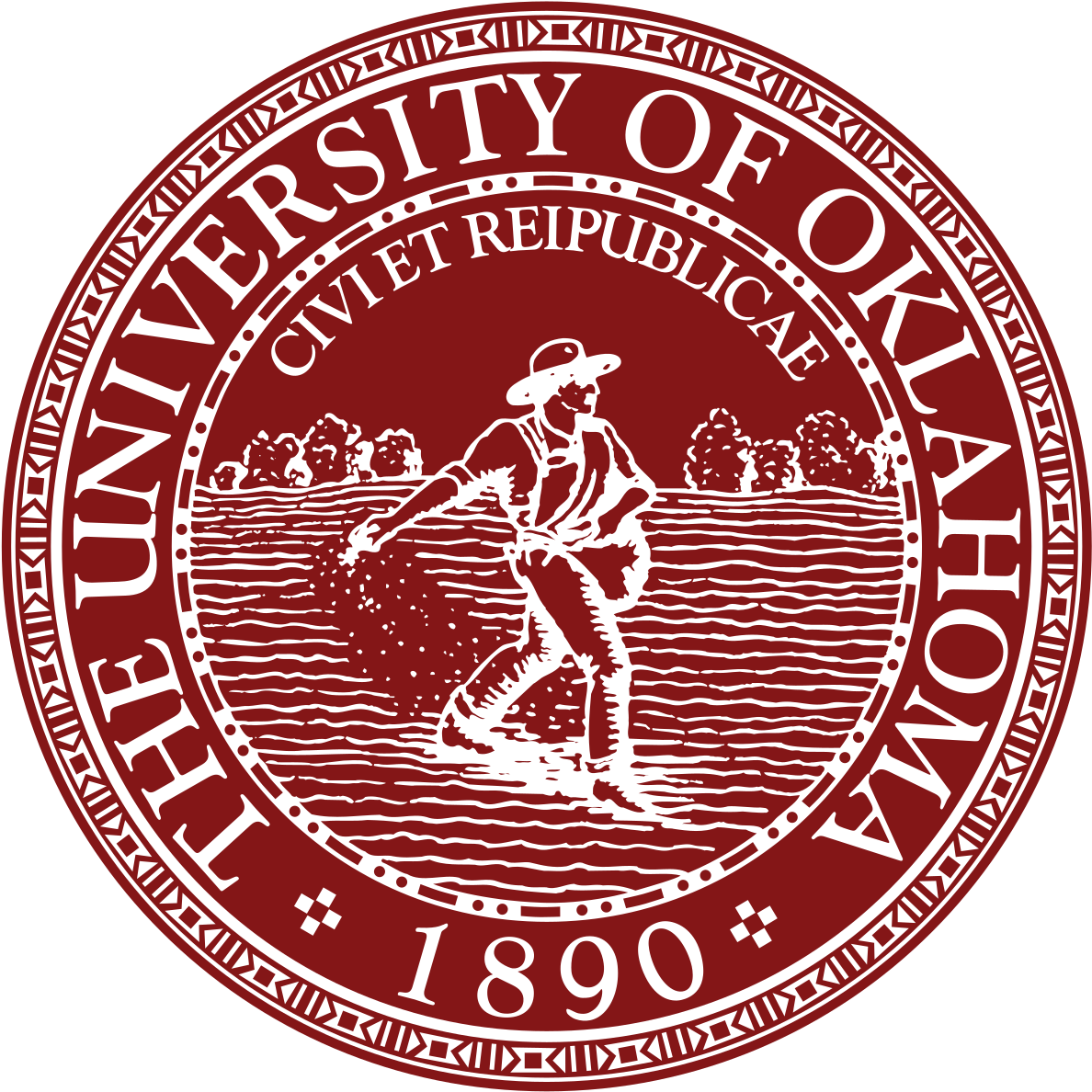 Image Download University Of Wikipedia - University Of Oklahoma (1200x1200), Png Download