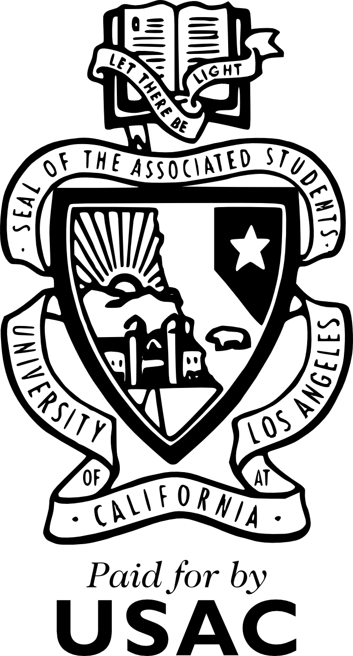 Black - Ucla Usac Logo (701x1302), Png Download