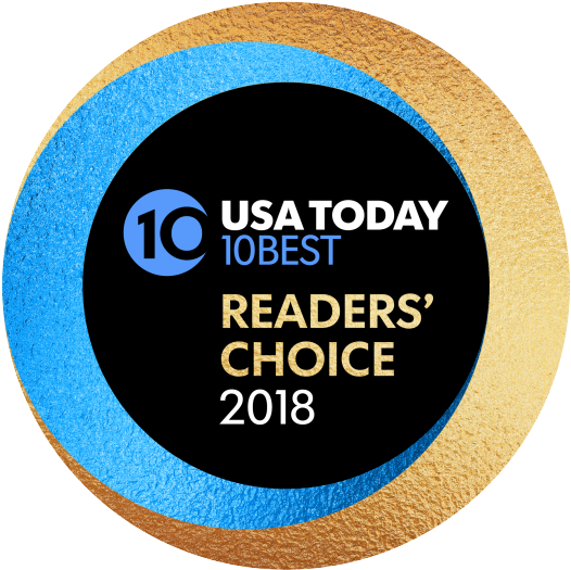 Lake Of The Clouds - Usa Today 10 Best Logo (800x800), Png Download