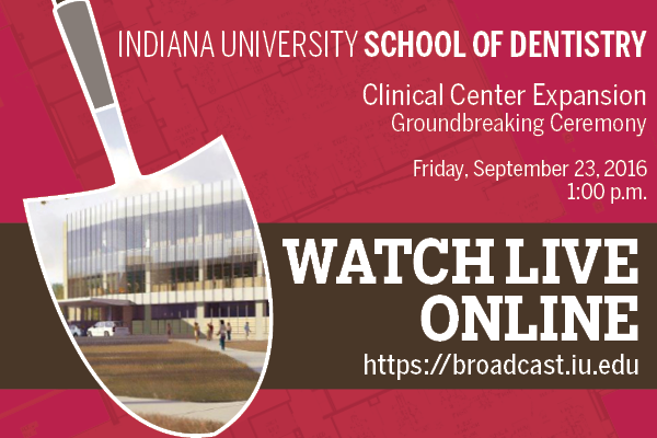 Groundbreaking Video Email Block - Indiana University New Dental School Building (600x400), Png Download