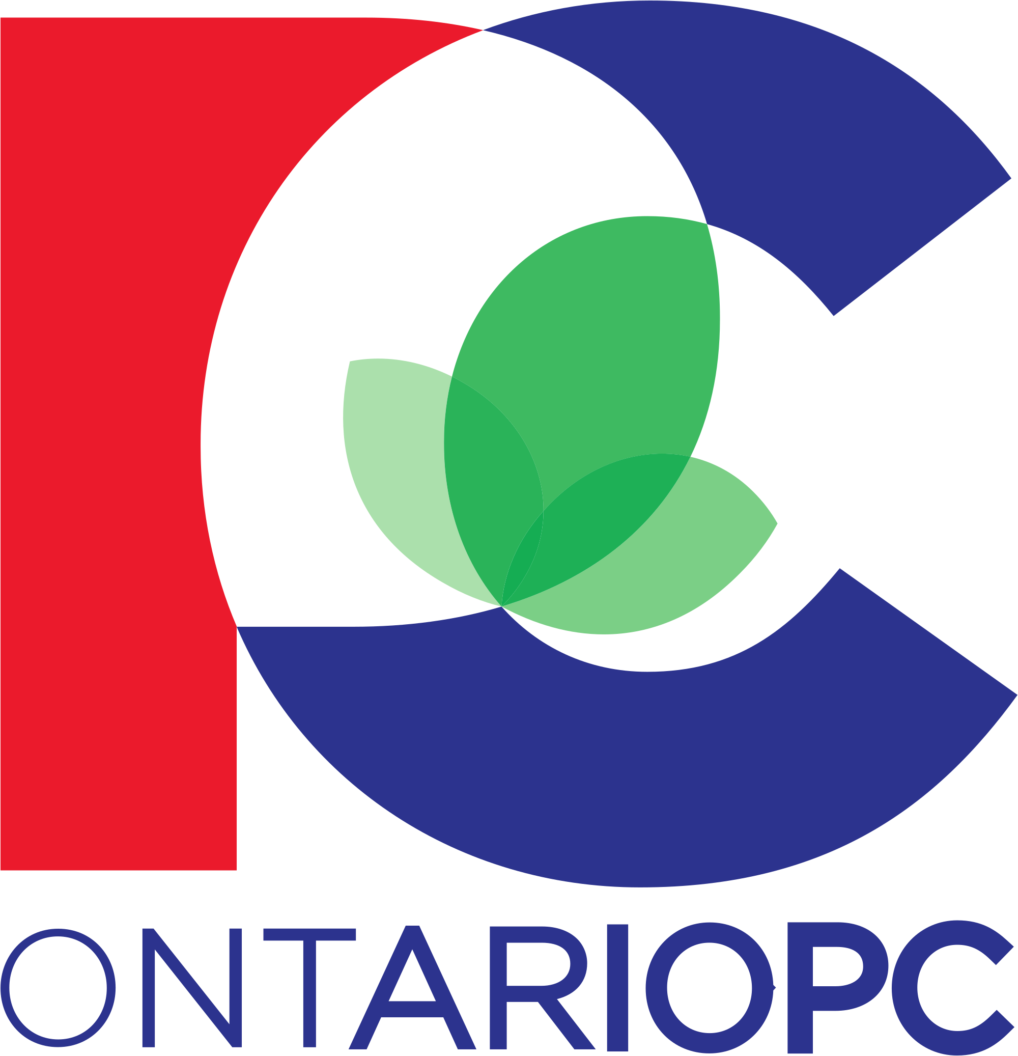 Open - Ontario Pc Party Logo (2000x2141), Png Download