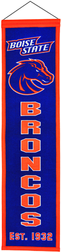 Boise State Broncos Vertical Banner - Ncaa Boise State Broncos Wool Heritage Banner (1) (500x500), Png Download