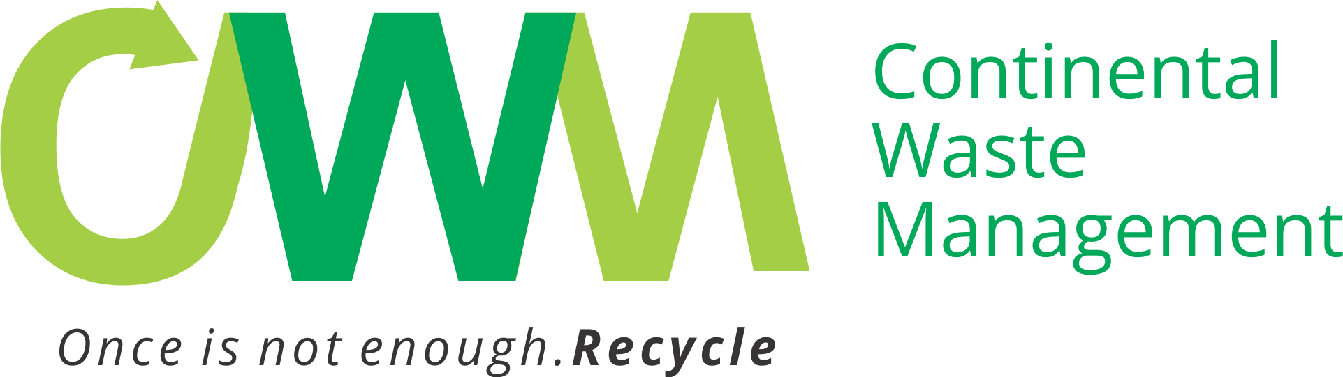 Continental Waste Management - Sign (1923x541), Png Download