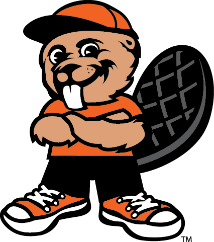 Benny Logo - Oregon State Beavers Mascot (426x481), Png Download