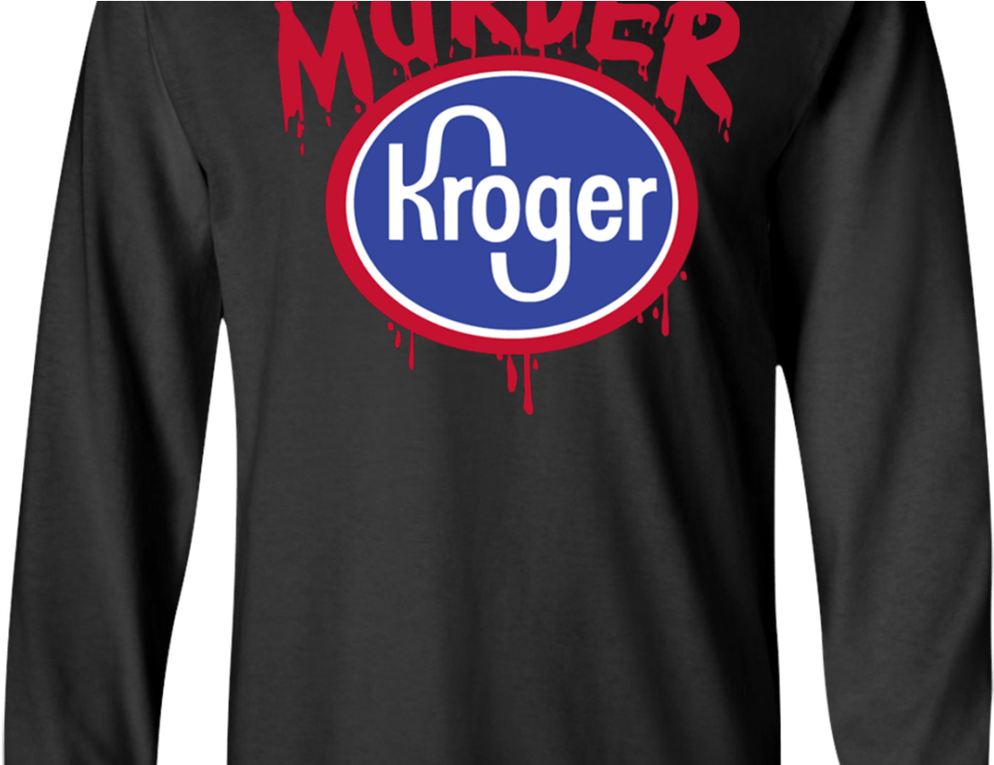 Murder Kroger Shirt Murder Kroger Logo T Shirt Ifrogtees - Murder Kroger T-shirt (1368x855), Png Download