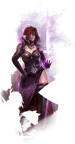 Guild Wars 2>the Game>professions - Guild Wars 2 Mesmer (258x492), Png Download