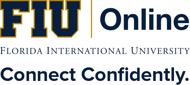 Florida International University Online Logo (654x294), Png Download
