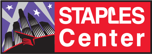 Staples Center Logo (550x294), Png Download