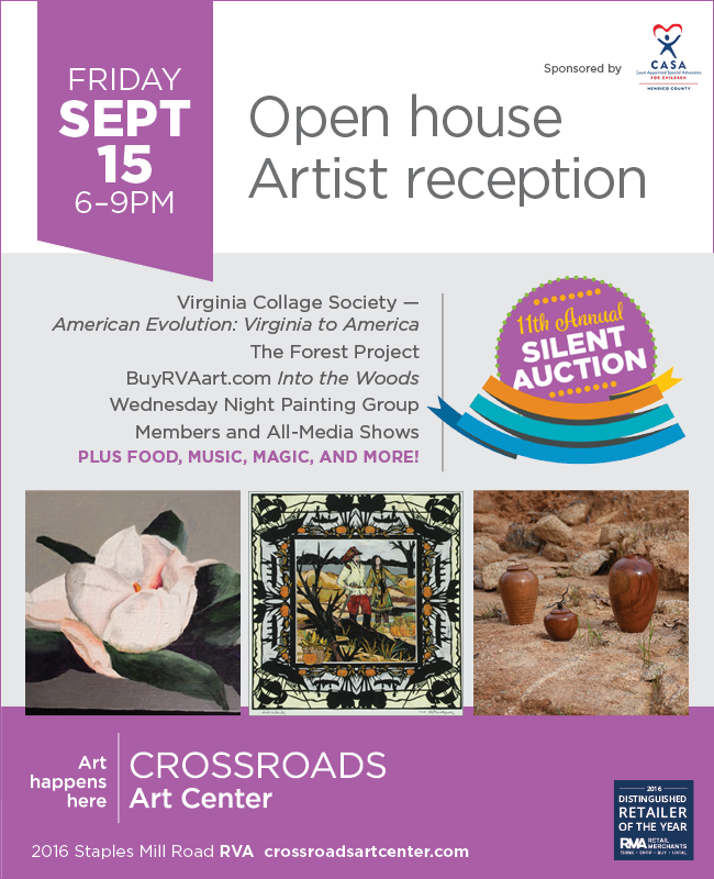 Go "into The Woods" At Crossroads Art Center September - Flyer (650x800), Png Download