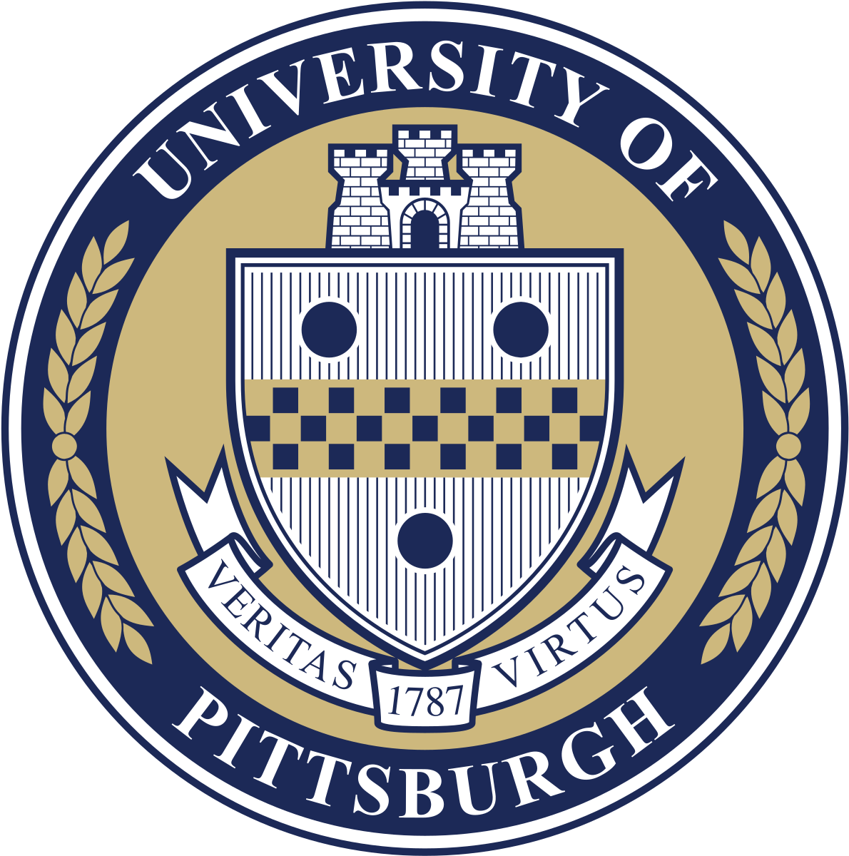 University Of Pittsburgh Logo (1200x1216), Png Download