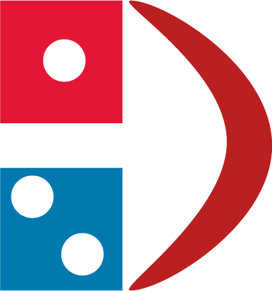 Domino'slogo - Domino's Pizza (398x425), Png Download
