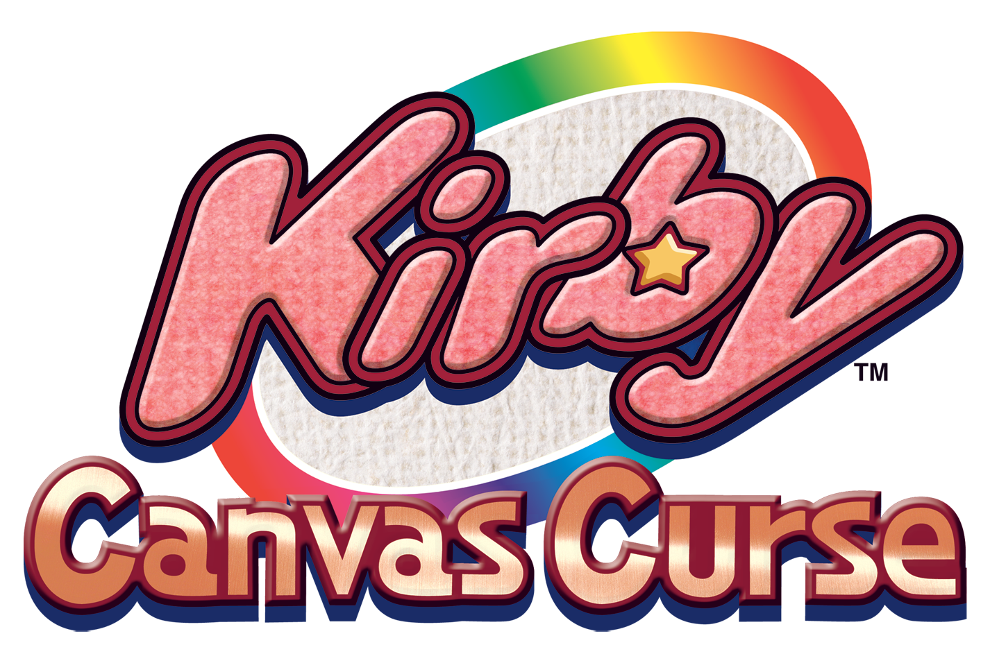 Canvas Curse Logo - Kirby Canvas Curse Nintendo Ds Ds (1500x1040), Png Download