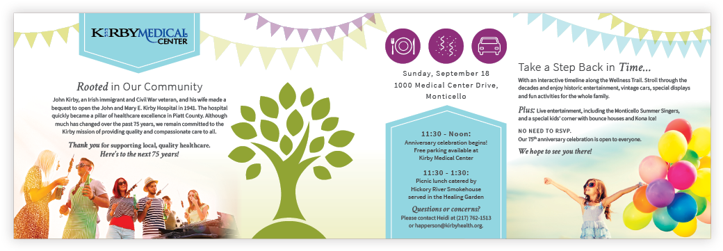 Kirby Medical Center Postcard - Flyer (1118x799), Png Download