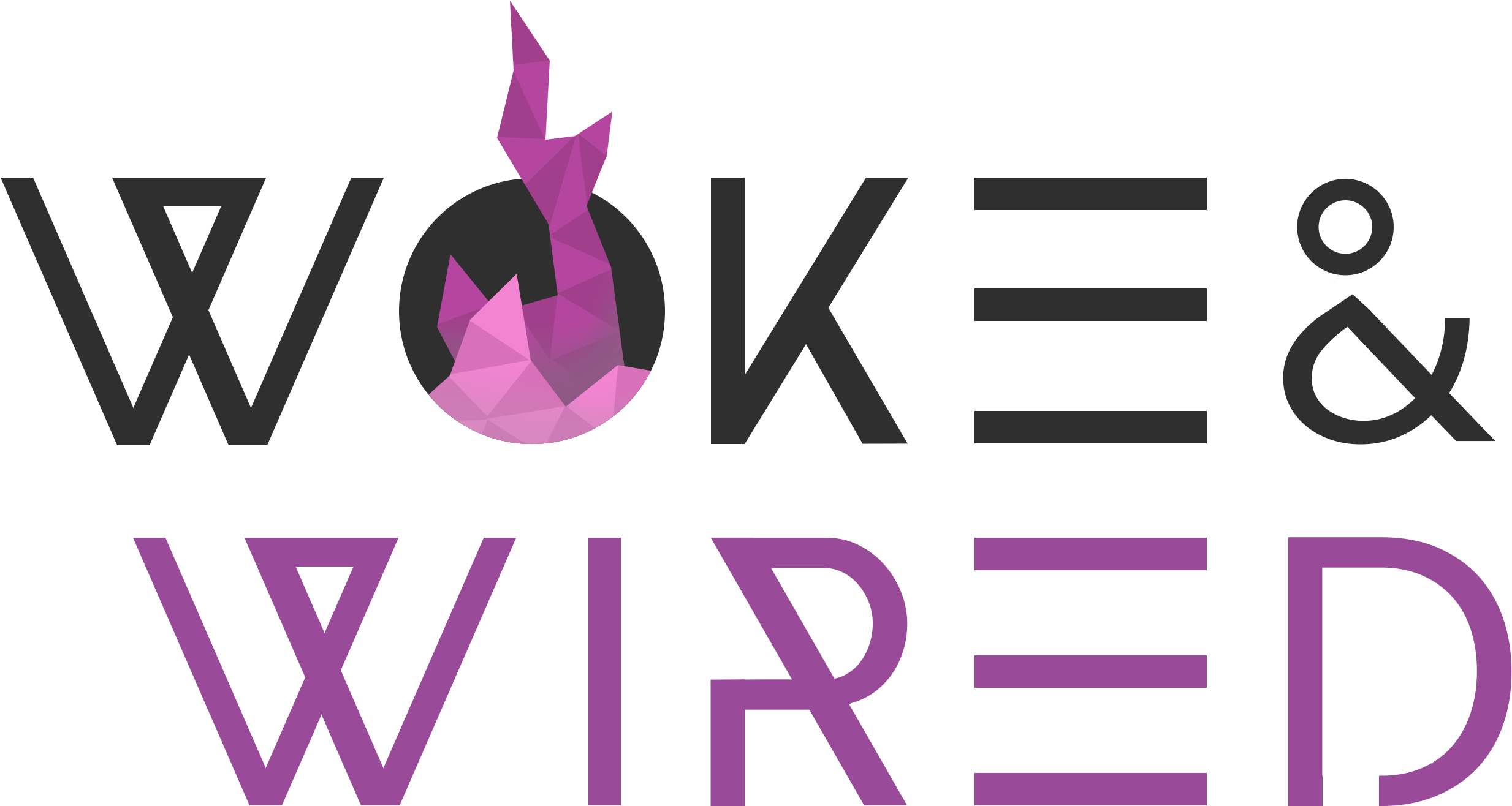 Woke And Wired - Copy Editing (2526x1363), Png Download