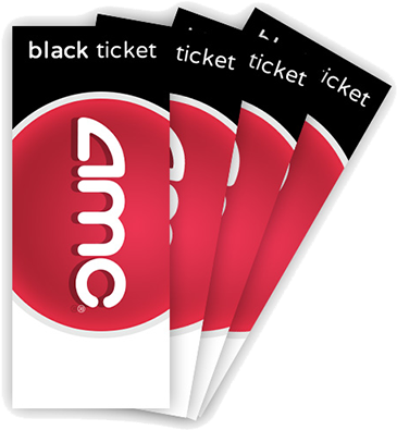 Amc Movie Tickets Yellow (400x400), Png Download