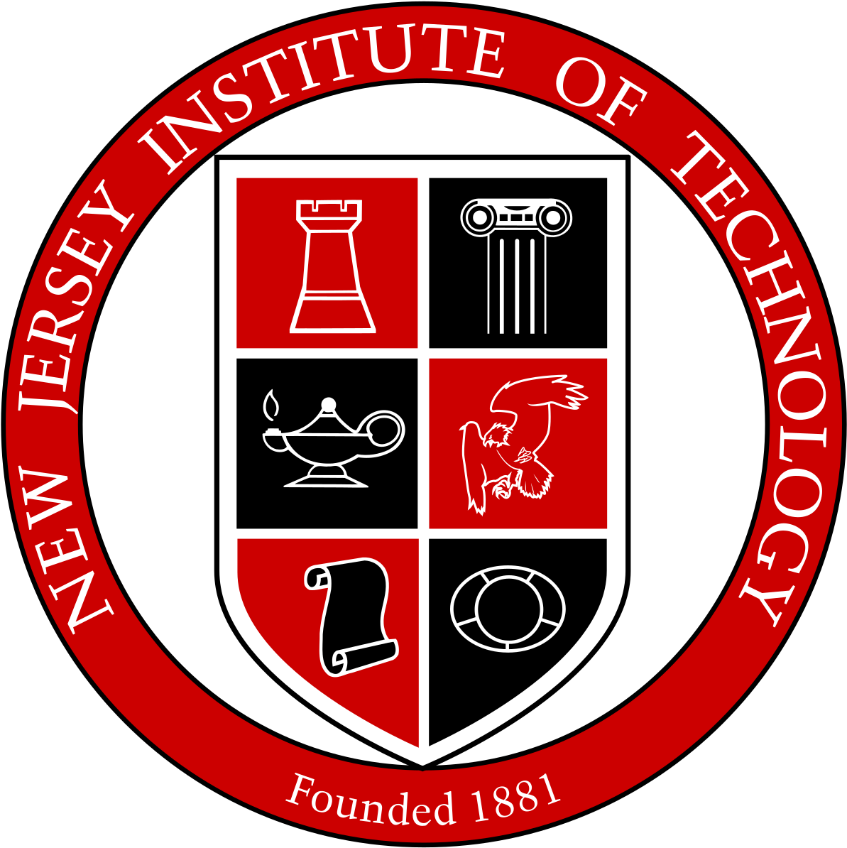 New Jersey Institute Of Technology - Nj Institute Of Technology Logo (1200x1200), Png Download