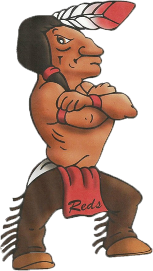 Home Of The Eaton Reds - School (312x550), Png Download