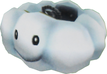 Mk7 Cloud 9 - Mario Kart 7 Cloud Kart (442x308), Png Download