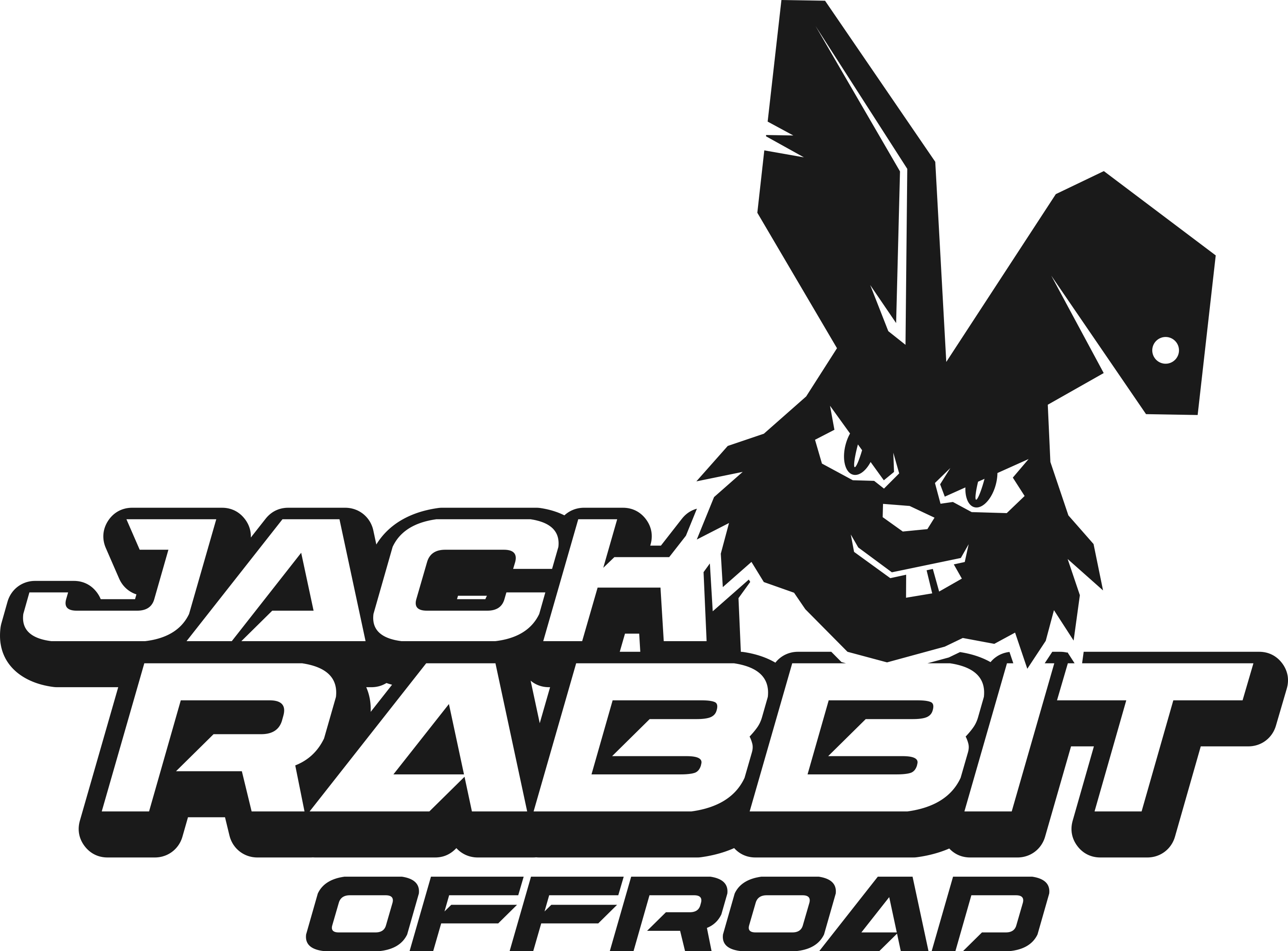 Jack Rabbit Offroad Located In Marshall, Tx - Jackrabbit Off Road Logo (2999x2213), Png Download