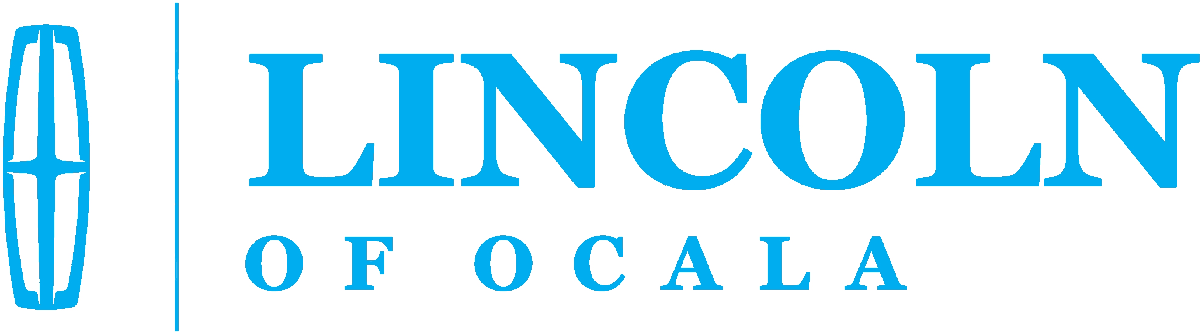 Lincoln Of Ocala Logo - Ford Lincoln Of Ocala (4077x1206), Png Download