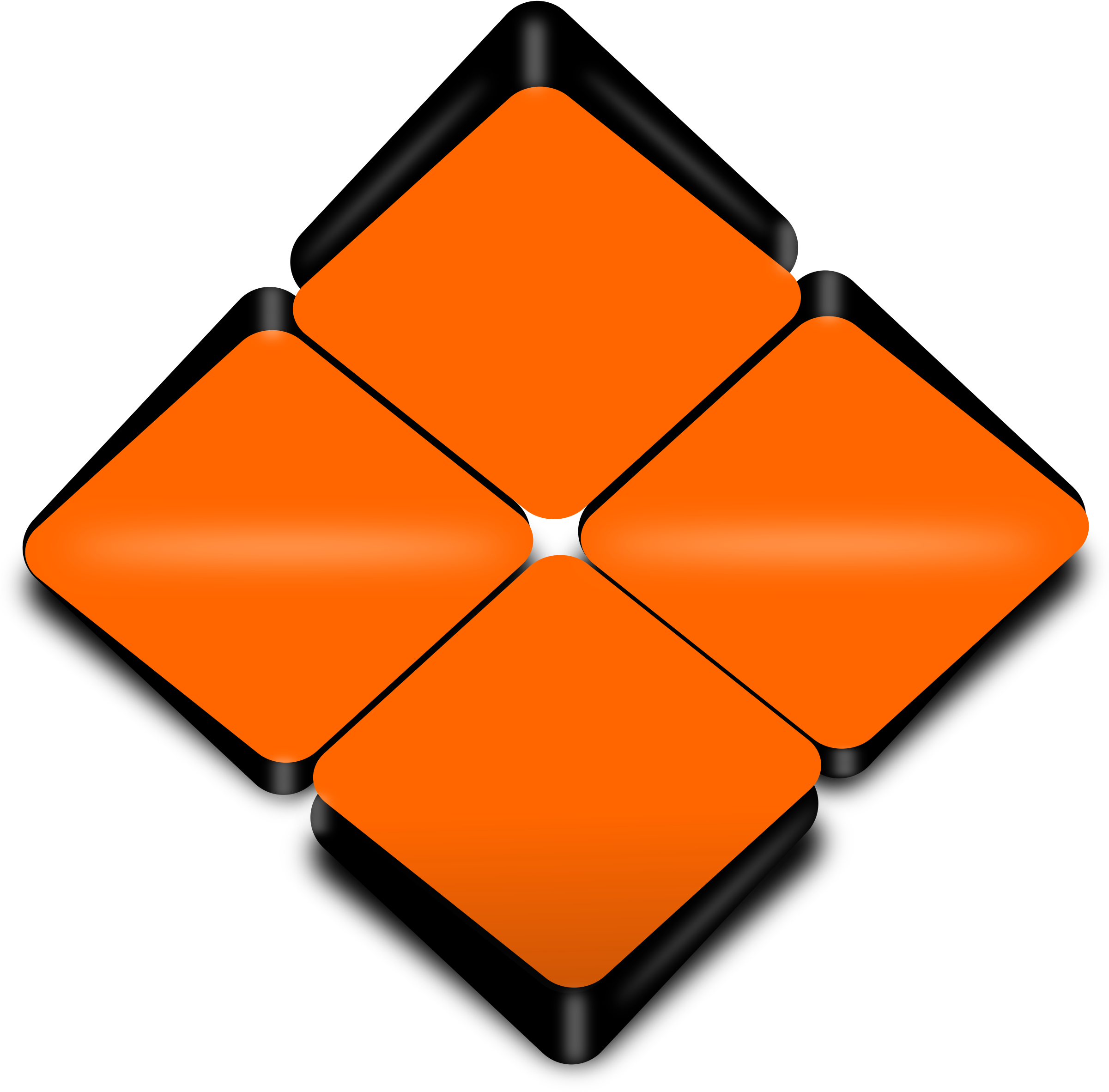 This Free Icons Png Design Of 3d Object (2400x2374), Png Download