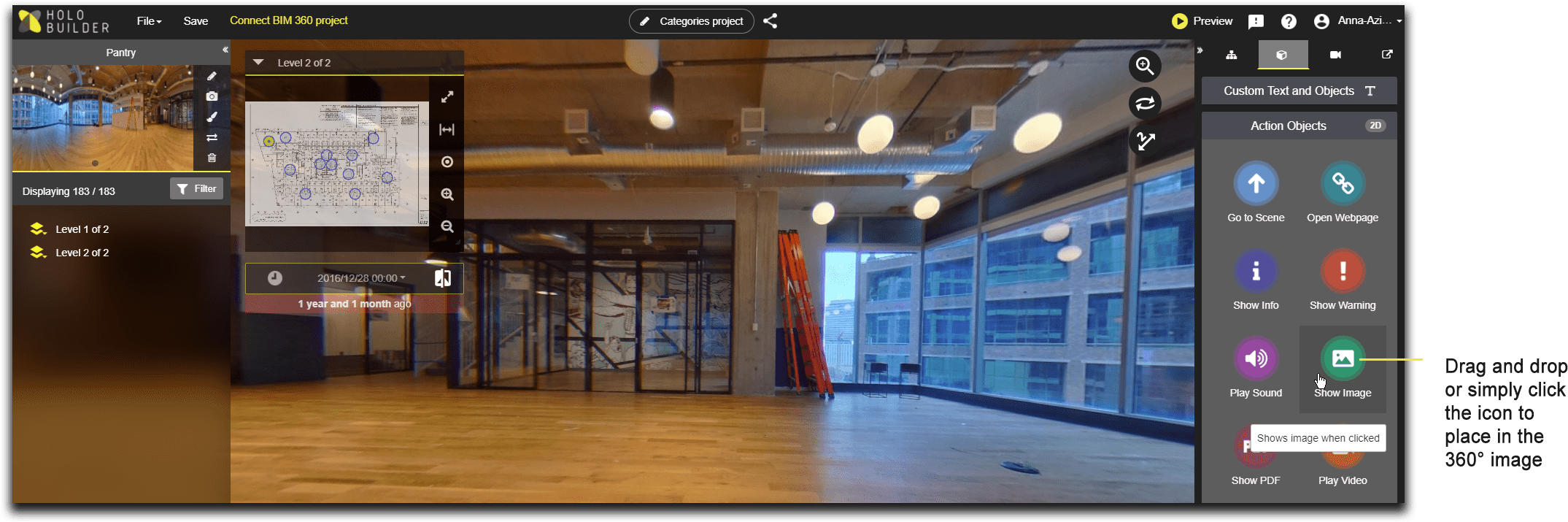 By Default, The Object Will Be Placed In The Middle - Floor (2505x745), Png Download