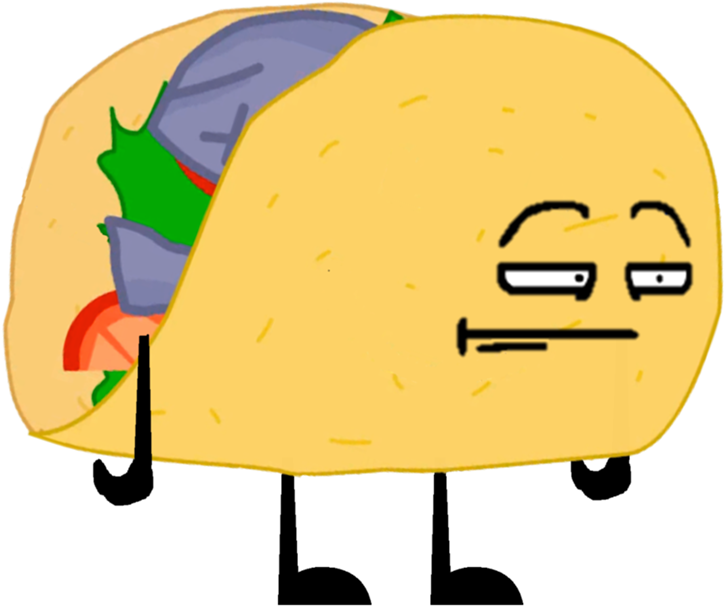 Bfdi Taco Pose 3 - Wiki (864x768), Png Download