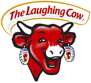 20110117 Tlc - Laughing Cow Logo (400x368), Png Download