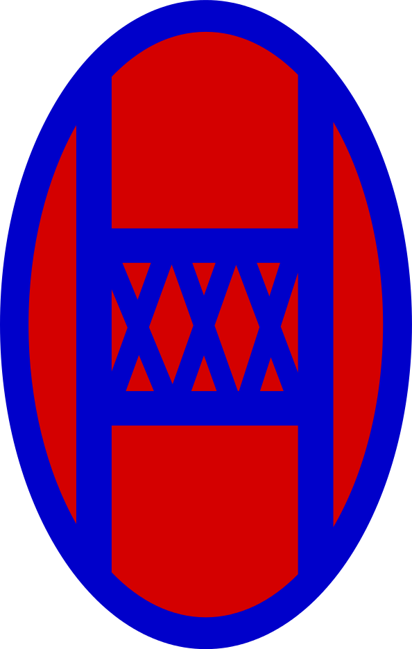 16, 1944 To Jan - 30th Infantry Division (594x936), Png Download