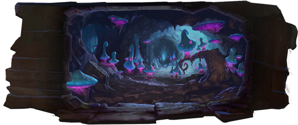 Mush-room Inblog Ek - Painting (600x274), Png Download