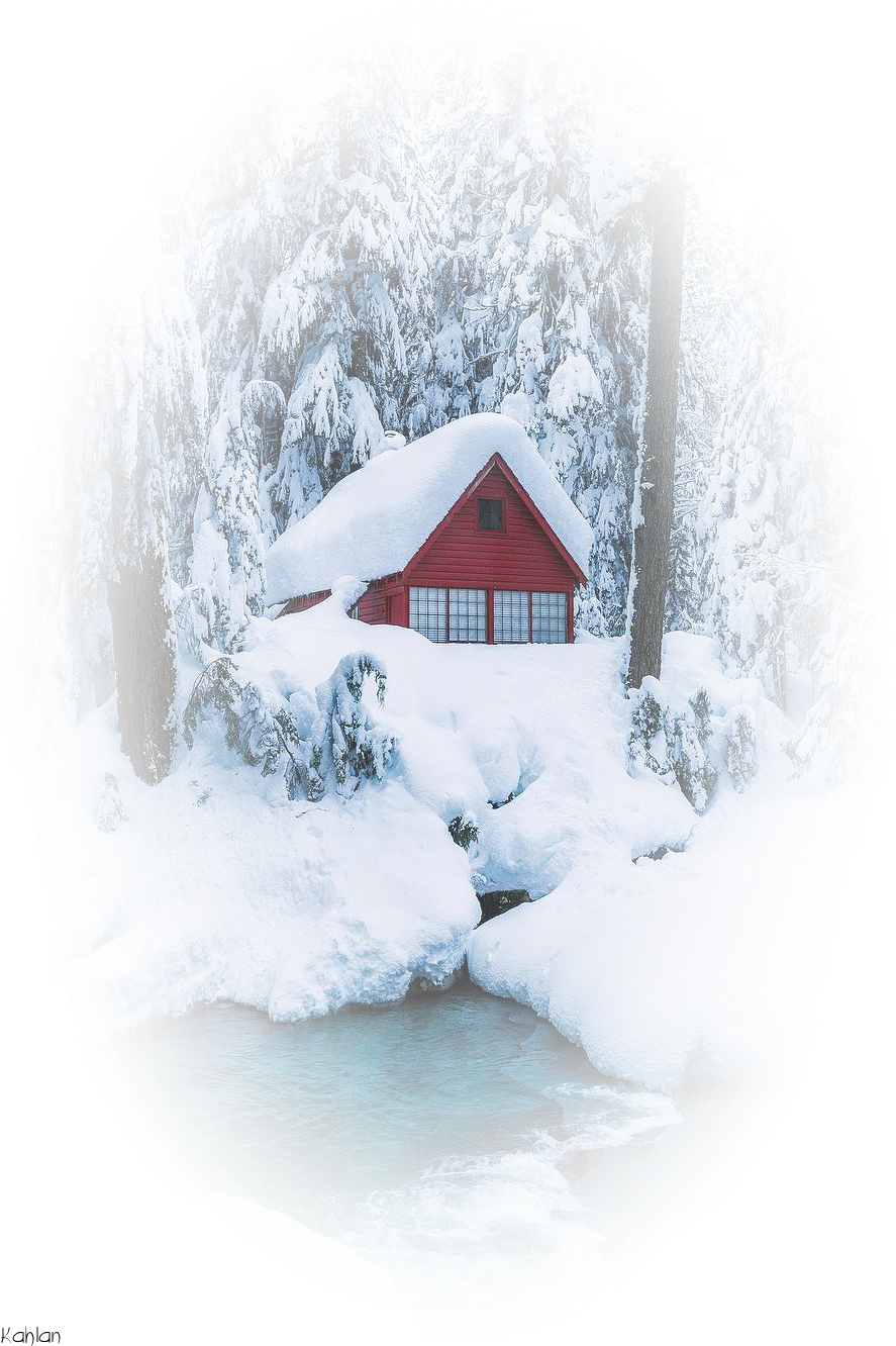 Tubes Paysages - Winter (899x1349), Png Download