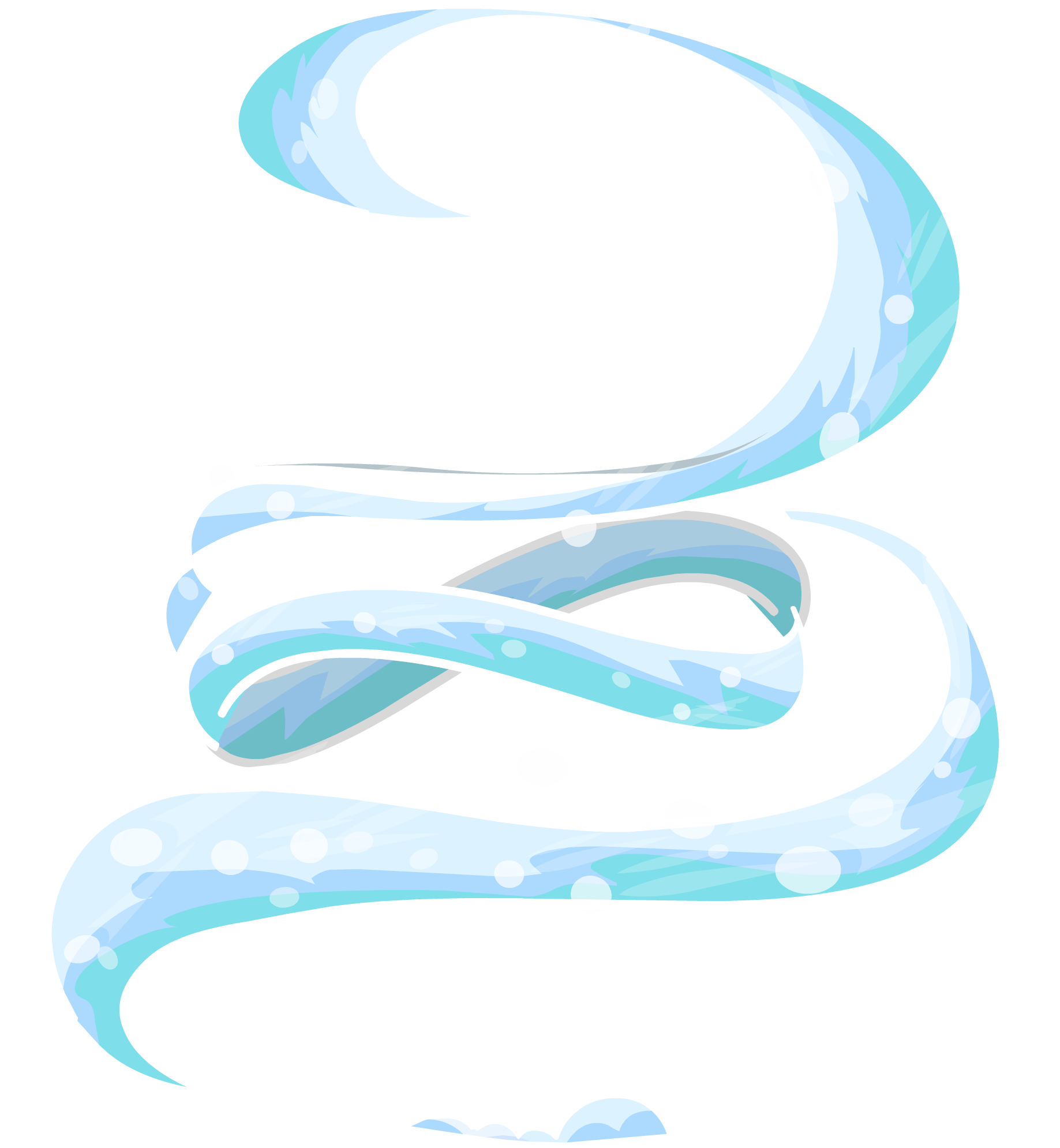 Blizzard Icon - Club Penguin Frozen Background (1837x1989), Png Download