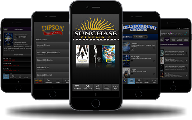 Mobile Apps For Cinemas - Cinema Apps (638x400), Png Download
